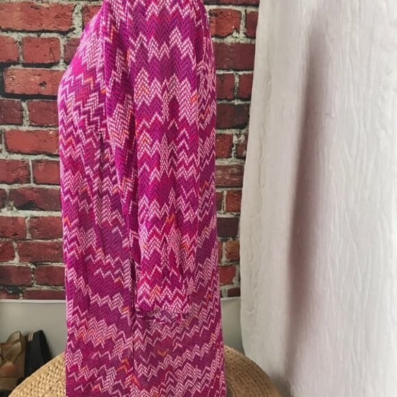 Ella Moss Pink Blouse Size  S - Picture 4 of 7